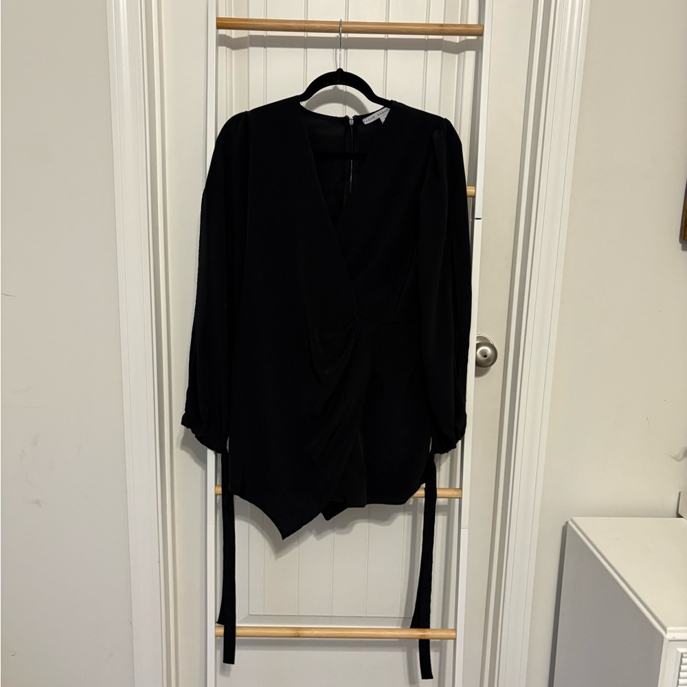 HYFVE Black Wrap Romper